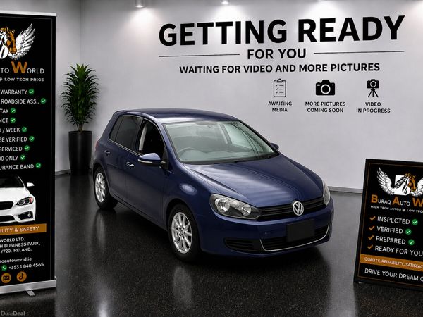 Volkswagen Golf Hatchback, Petrol, 2013, Blue
