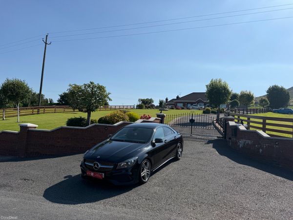 Mercedes-Benz CLA Saloon, Petrol, 2018, Black