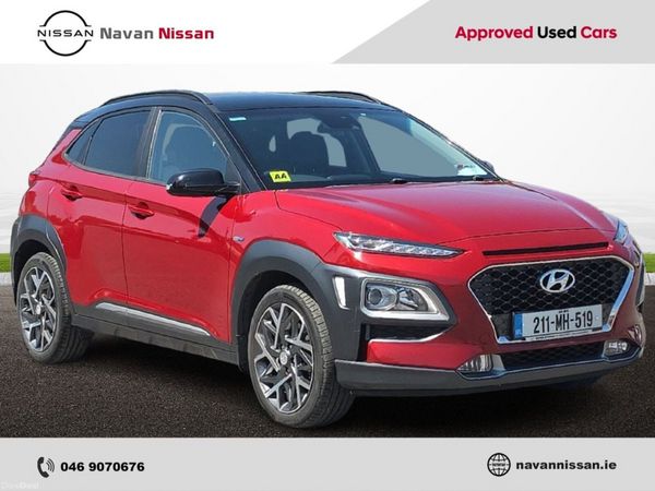 Hyundai KONA MPV, Petrol Hybrid, 2021, Red