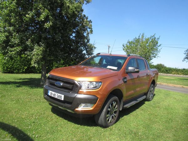 Ford Ranger Pick Up, Diesel, 2018, Orange
