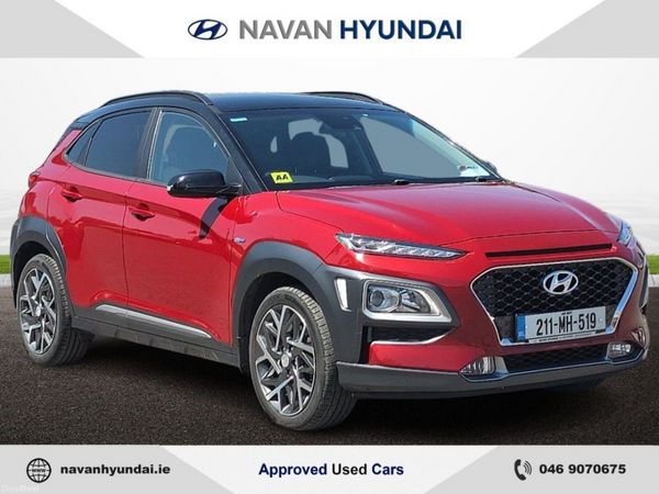 Hyundai KONA MPV, Petrol Hybrid, 2021, Red