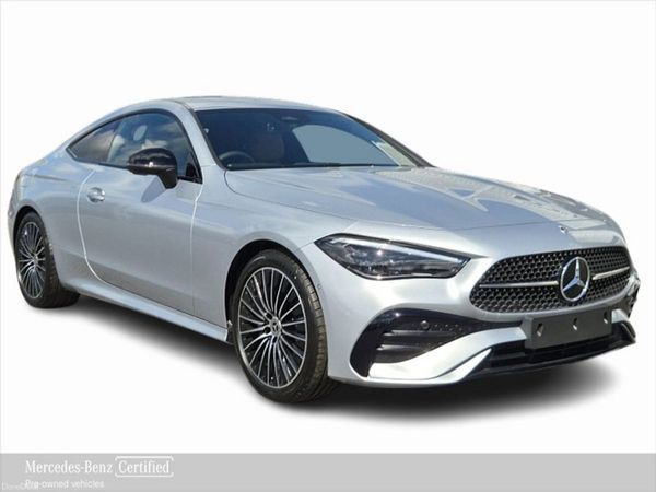Mercedes-Benz CLE Coupe, Diesel Hybrid, 2024, Silver