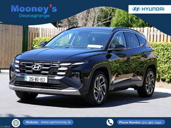 Hyundai Tucson SUV, Petrol Plug-in Hybrid, 2025, Black