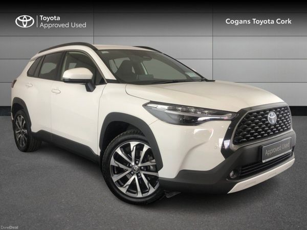 Toyota Corolla Cross Hatchback, Petrol Hybrid, 2023, White