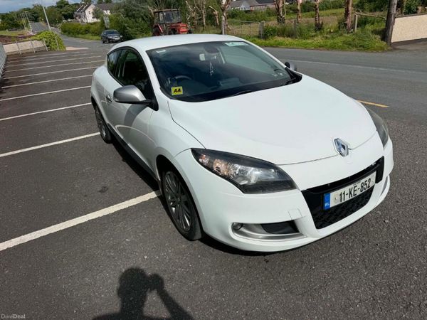 Renault Megane Coupe, Diesel, 2011, White