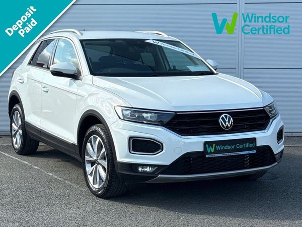 Volkswagen T-Roc SUV, Diesel, 2021, White