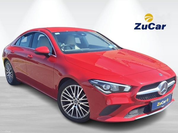 Mercedes-Benz CLA Saloon, Petrol, 2020, Red