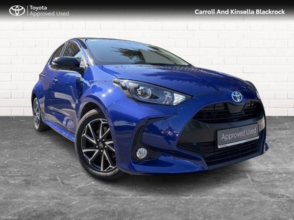 Toyota Yaris Hatchback, Petrol Hybrid, 2022, Blue