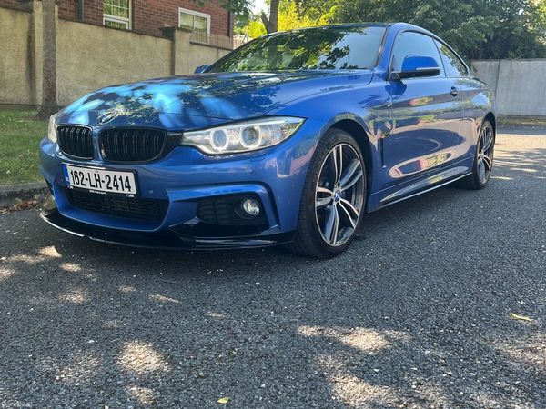 BMW 4-Series Coupe, Diesel, 2016, Blue