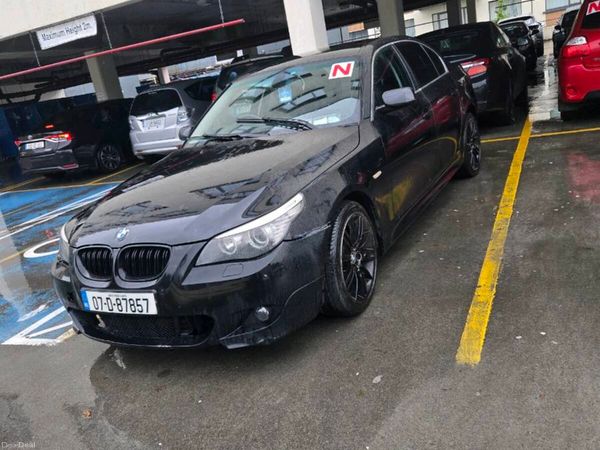 BMW 5-Series Saloon, Diesel, 2007, Black