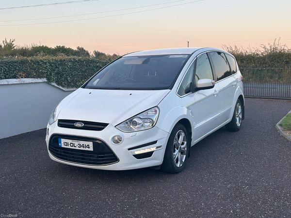Ford S-Max MPV, Diesel, 2013, White