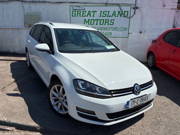 Volkswagen Golf Estate, Petrol, 2017, White