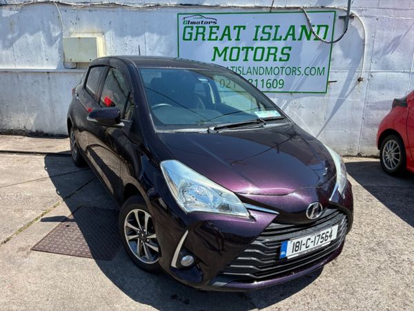 Toyota Vitz Hatchback, Petrol, 2018, Purple
