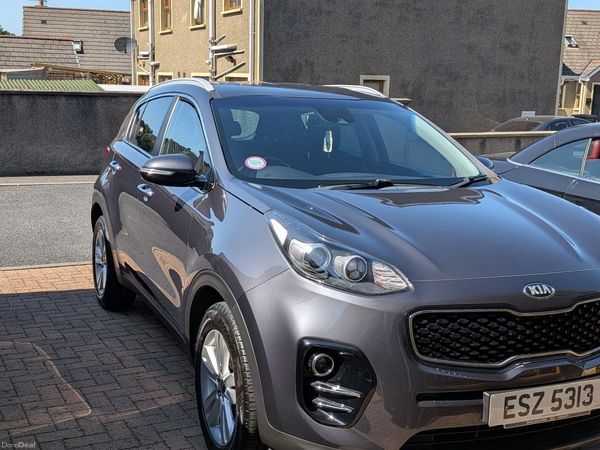 Kia Sportage SUV, Diesel, 2017, Silver