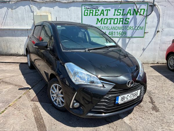 Toyota Vitz Hatchback, Petrol, 2018, Black