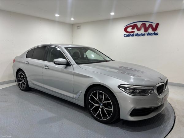 BMW 5-Series Saloon, Diesel, 2017, Silver