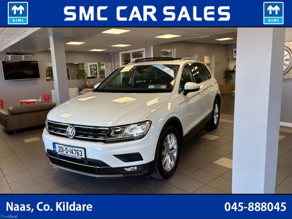 Volkswagen Tiguan SUV, Diesel, 2020, White