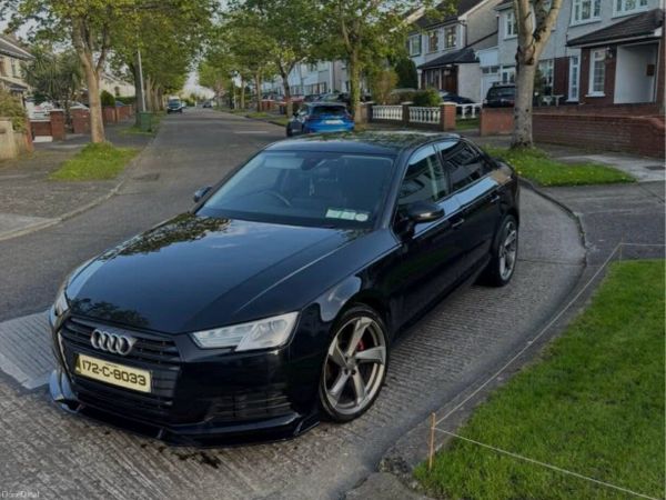 Audi A4 Saloon, Diesel, 2017, Black