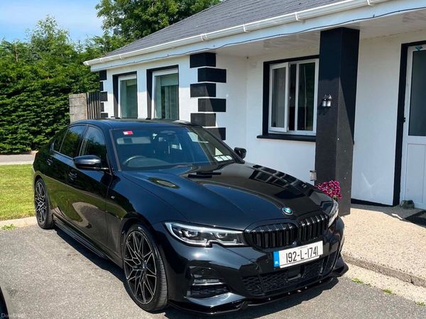 BMW 3-Series Saloon, Petrol Plug-in Hybrid, 2019, Black