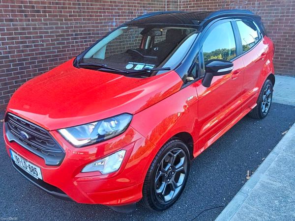 Ford EcoSport SUV, Petrol, 2019, Red