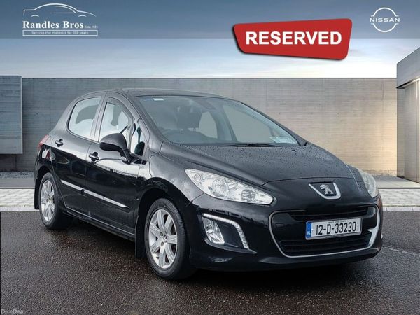 Peugeot 308 MPV, Diesel, 2012, Black