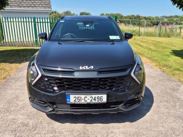 Kia Sportage SUV, Petrol Plug-in Hybrid, 2025, Black