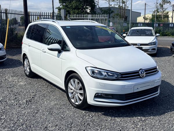 Volkswagen Touran MPV, Petrol, 2018, White