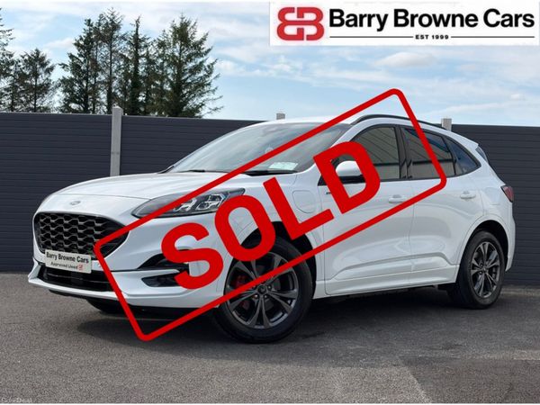 Ford Kuga Hatchback, Petrol Hybrid, 2022, White