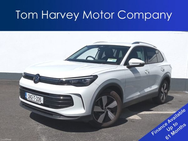 Volkswagen Tiguan SUV, Diesel, 2024, White
