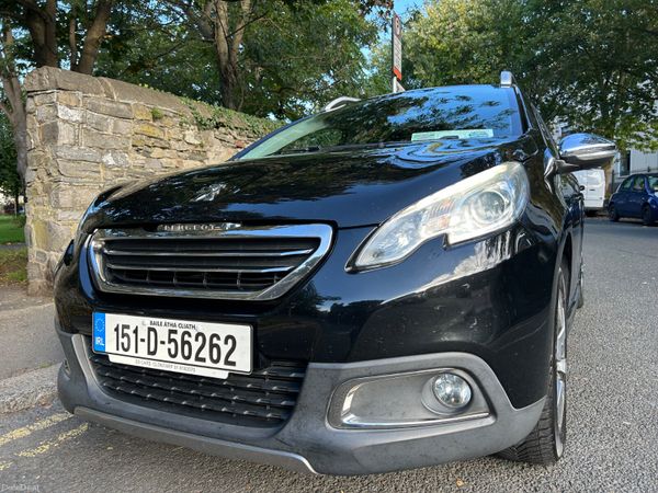 Peugeot 2008 SUV, Petrol, 2015, Black