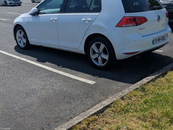 Volkswagen Golf Hatchback, Diesel, 2015, White
