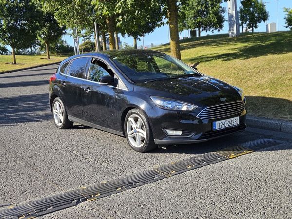 Ford Focus Hatchback, Petrol, 2017, Black