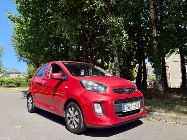 Kia Picanto Hatchback, Petrol, 2015, Red