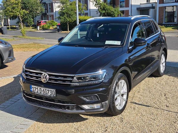 Volkswagen Tiguan SUV, Petrol, 2017, Black