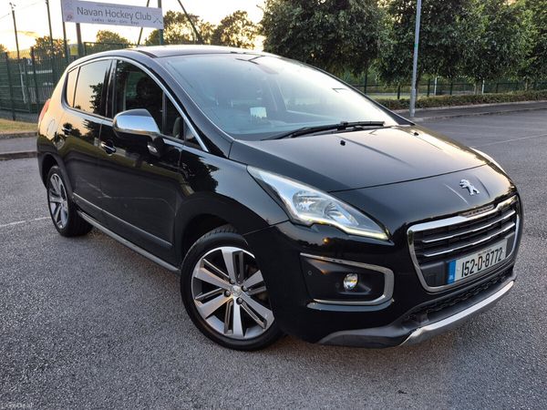 Peugeot 3008 SUV, Diesel, 2015, Black