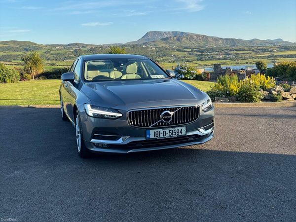 Volvo S90 Saloon, Diesel, 2018, Grey