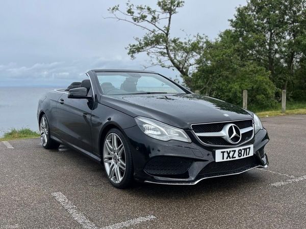 Mercedes-Benz E-Class Convertible, Diesel, 2014, Black