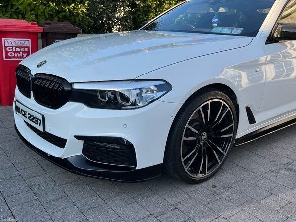 BMW 5-Series Saloon, Diesel, 2019, White