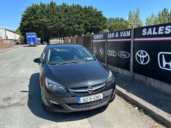 Opel Astra Hatchback, Petrol, 2015, Black