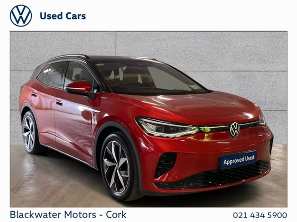 Volkswagen ID.4 Hatchback, Electric, 2022, Red