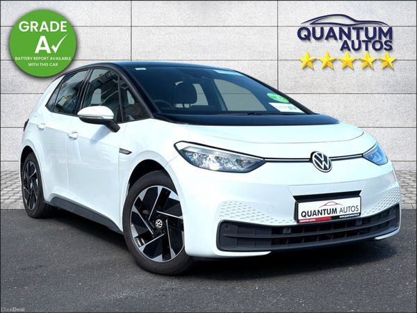 Volkswagen ID.3 Hatchback, Electric, 2023, White