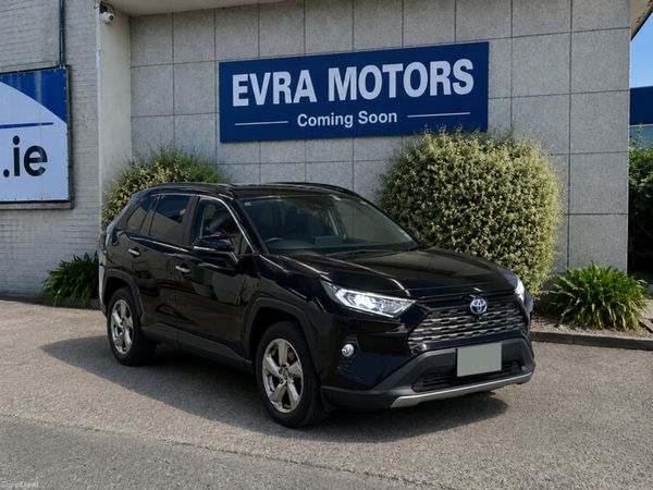 Toyota RAV4 SUV, Petrol Hybrid, 2021, Black
