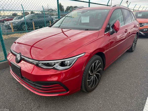 Volkswagen Golf Estate, Diesel, 2023, Red