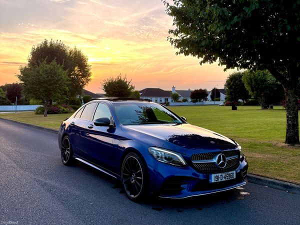 Mercedes-Benz C-Class Saloon, Diesel, 2019, Blue