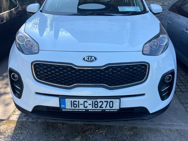 Kia Sportage SUV, Diesel, 2016, White