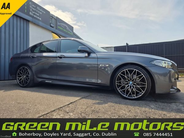 BMW 5-Series Saloon, Diesel, 2015, Grey