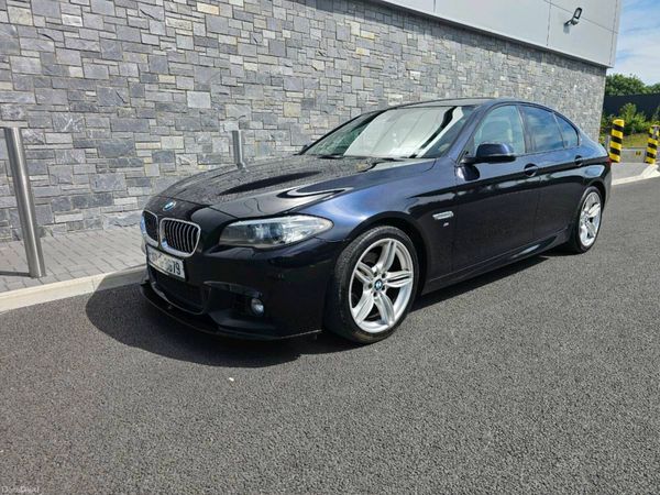 BMW 5-Series Saloon, Diesel, 2016, Black