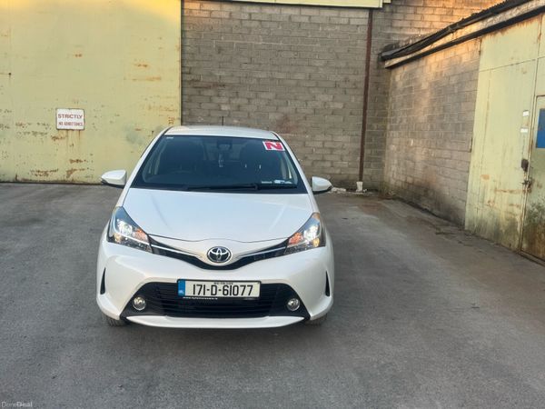 Toyota Vitz Hatchback, Petrol, 2017, White