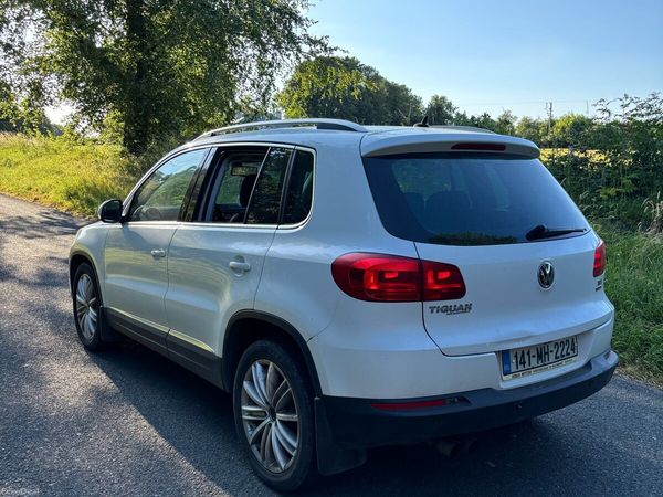 Volkswagen Tiguan SUV, Diesel, 2014, White