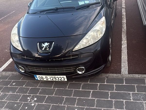 Peugeot 207 Hatchback, Diesel, 2008, Black